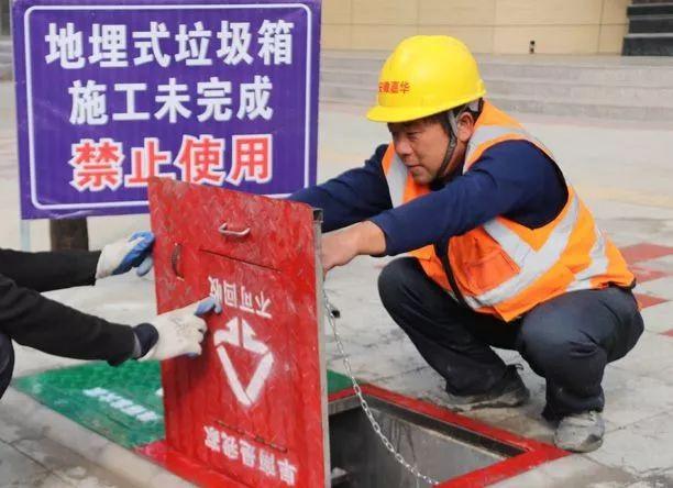 地埋式垃圾桶環保無異味提升安徽城市形象